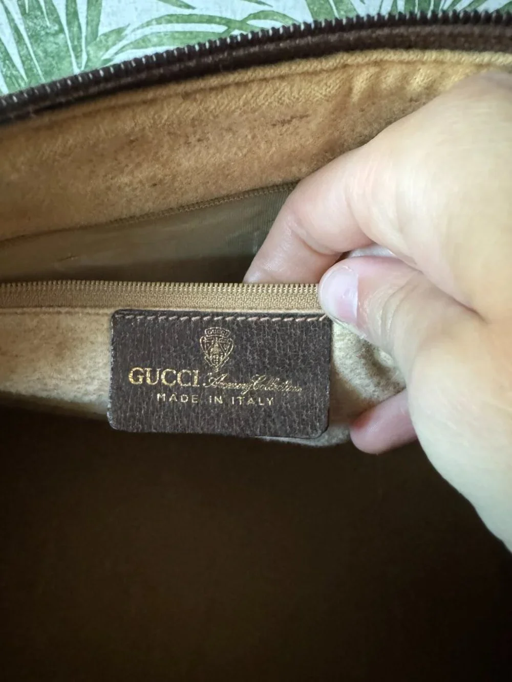 Vintage Gucci GG Monogram Web Stripe Boston Satchel - Picture 9 of 16